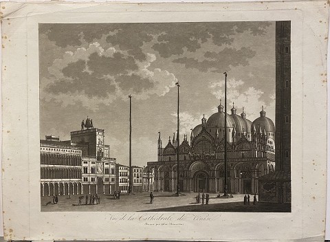 Venezia - Vue de la Cathedrale de Venise