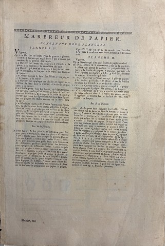Marbreur de Papier (Marmorizzatore di carta)