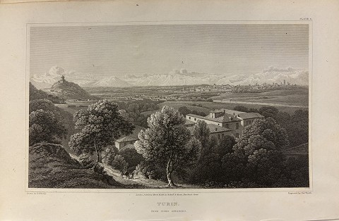 E. Batty-Torino- Turin from Vigna Andisano