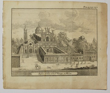 Eglise dedièe a la St. Vierge, a Milan (Milano)