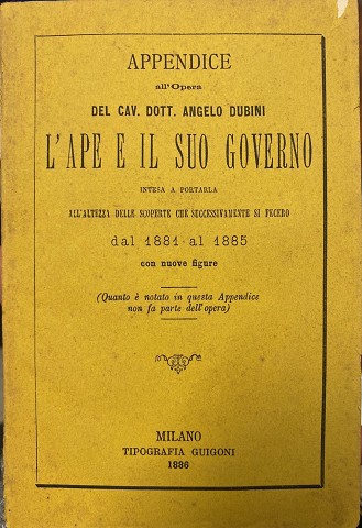 L’Ape e il suo governo