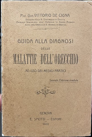Guida alla diagnosi delle Malattie dell’Orecchio