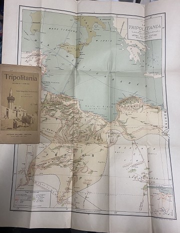 Pio Galli, La Tripolitania, carta geografica dimostrativa