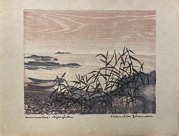Frithjof Tidemand-Joannessen .“Sommerdag i skjaergarden