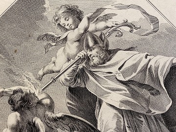 St. Gregorius Nazianzenus Episcopus (dottore e padre della Chiesa)