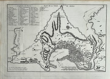 topografia-Plan de la ville de Genes