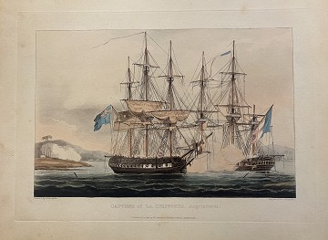 J. Jenkins - The Naval Achievements of Great Britain- Capture of La Chiffonne, Aug. 19Th 1801