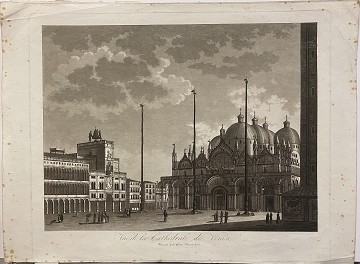 Venezia - Vue de la Cathedrale de Venise