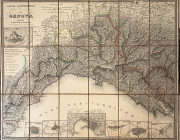 Carta Corografica della Divisione Genova