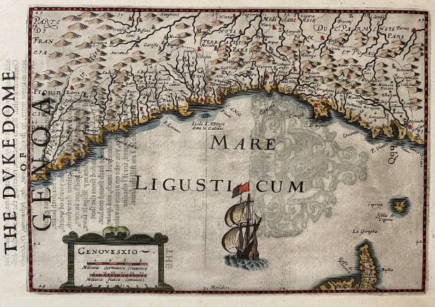 Costa ligure – Atlas Minor -Hondius-1635