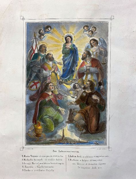 La Vergine Regina di Genova e Santi (1)