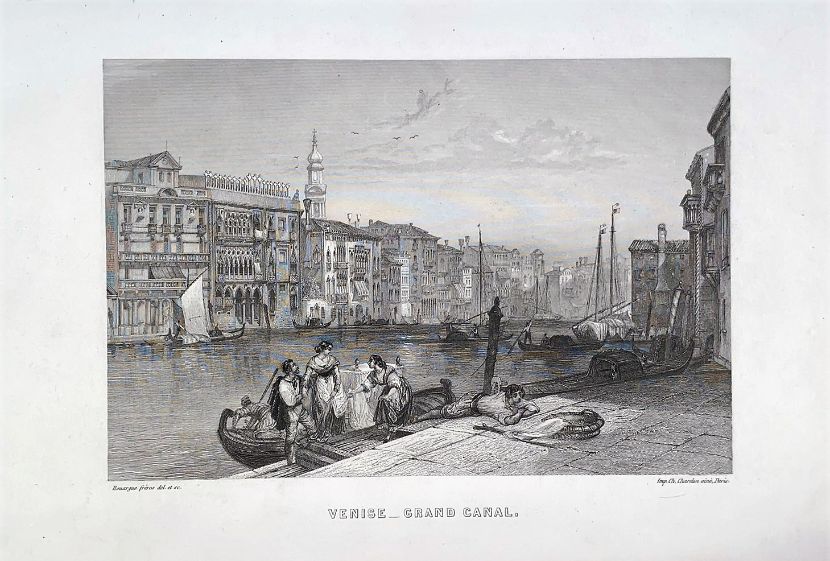 Venezia- Canal Grande- Rouargue